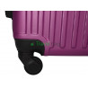Чемодан пластиковый FLY 1096 маленький темно-фиолетовый 55 см