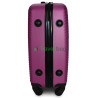 Чемодан пластиковый FLY 2130 средний темно-фиолетовый 65 см