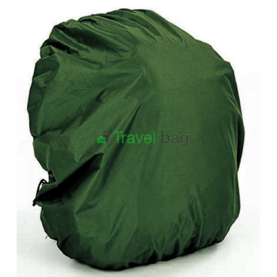 Чехол на рюкзак 30-50 л 2-сторонний черно-зеленый