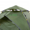 Палатка четырехместная 2.20 х 2,30 м зеленая самораскладывающаяся TSYA623