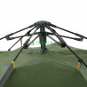 Палатка четырехместная 2.20 х 2,30 м зеленая самораскладывающаяся TSYA623