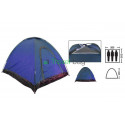 Палатка трехместная 2.00 х 2,00 м синяя самораскладывающаяся T1SY035