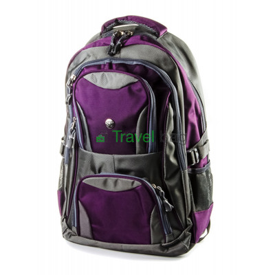 Рюкзак ST серо-фиолетовый R000249