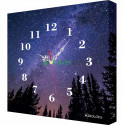 Настенные настольные часы MIROLOKS Галактика 35х35 см M00015