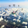 Настенные часы MIROLOKS Облака 35х35 см M00016