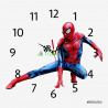 Настенные часы MIROLOKS Человек паук 35х35 см M00035