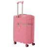 Чемодан пластиковый MCS V366 средний 65 см светло-розовый