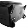 Чемодан Suitcase большой серый тканевый 70 см
