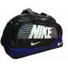 Сумка спортивная Nike овальная средняя черно-синяя 52 см