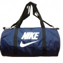 Сумка спортивная Nike круглая малая темно-синяя 45 см