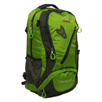 Рюкзак туристический 30 л TEYIHONG 52х32х17 серо-зеленый
