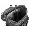 Рюкзак туристический каркасный COLOR LIFE 75 (65+10) литров нижний вход черный