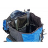 Рюкзак туристический каркасный COLOR LIFE 58(+20)х38х20 65(+10)л темно-синий