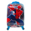 Чемодан детский пластиковый Человек паук 42 см 4 колеса