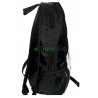 Рюкзак городской Nike (Найк) черный с белой надписью 40х27 см