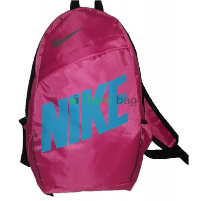 Рюкзак Nike 40х27 червоний з синім надписом 40х27 см
