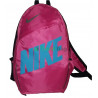 Рюкзак городской Nike (Найк) красный с синей надписью 40х27 см