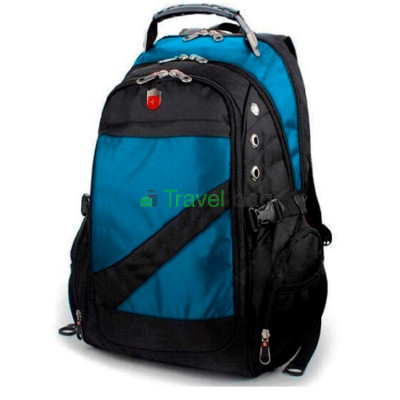 Рюкзак спортивный SWISSGEAR 7650C 30л 44x32x17 черно-синий