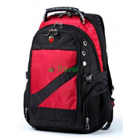 Рюкзак спортивный SWISSGEAR 7650R 30л 44x32x17 черно-красный