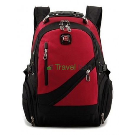 Рюкзак спортивный SWISSGEAR 558815 15л 38x24x15 черно-красный