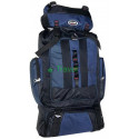Рюкзак туристический Sports fashion 60х38х20 черно-темно-синий