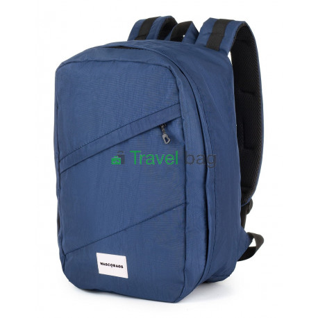 Рюкзак для ручной клади Wascobags 40х25х18 синий